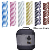 Kylebooker Fishing Soft Baits Binder with Soft Baits